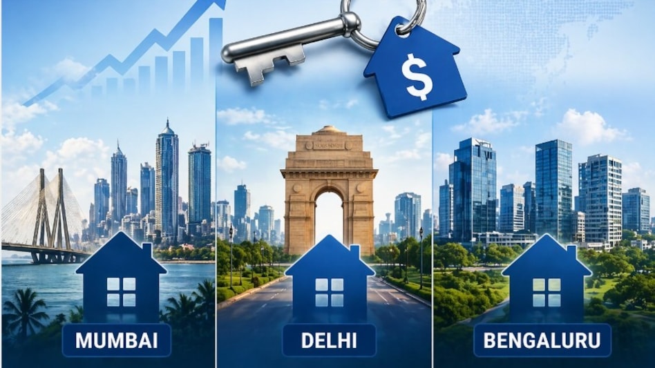 Prime residential prices rose sharply across Indian cities — Mumbai saw an 8.7% increase, Delhi 6.9%, and Bengaluru led with a 9.4% jump. Prime residential prices rose sharply across Indian cities — Mumbai saw an 8.7% increase, Delhi 6.9%, and Bengaluru led with a 9.4% jump.