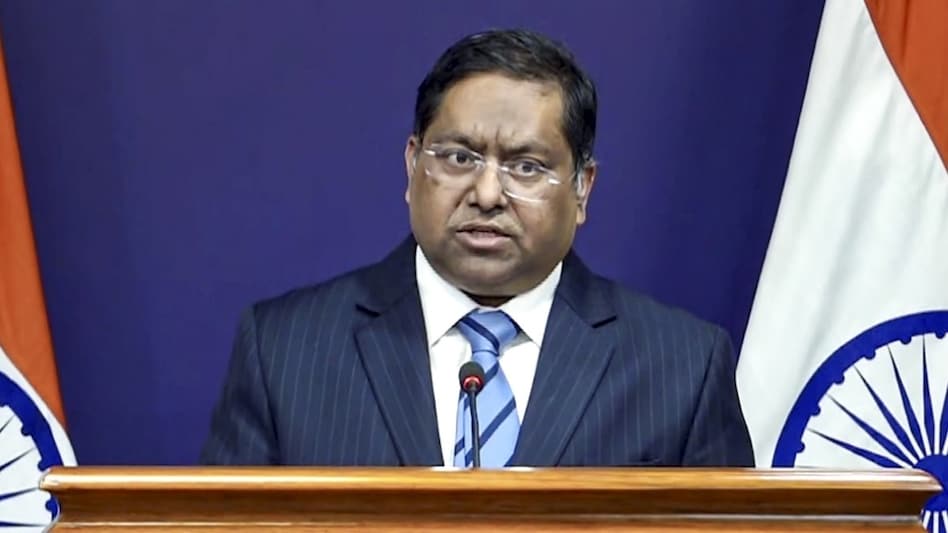 MEA spokesperson Randhir Jaiswal MEA spokesperson Randhir Jaiswal