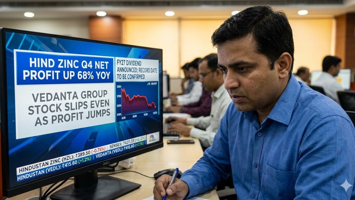 Hindustan Zinc Q4 results: Vedanta Group stock slips even as profit jumps 68% YoY; announces FY27 dividend - check record date