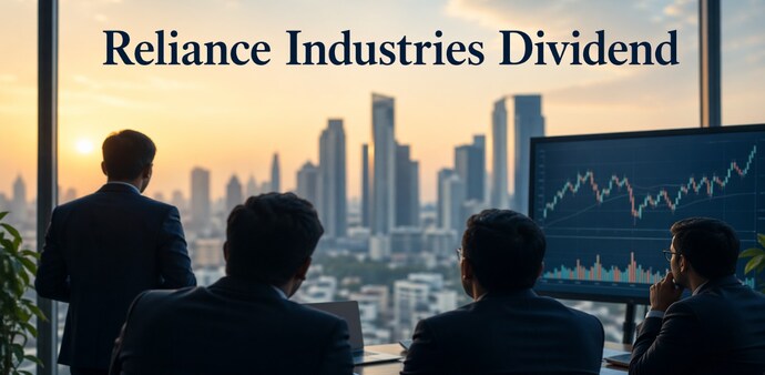 Reliance Industries Ltd (RIL) announced a dividend of Rs 6 per share for FY2025-2026 on Friday. Pic source: (Ai generated image for representational purposes) Reliance Industries Ltd (RIL) announced a dividend of Rs 6 per share for FY2025-2026 on Friday. Pic source: (Ai generated image for representational purposes)