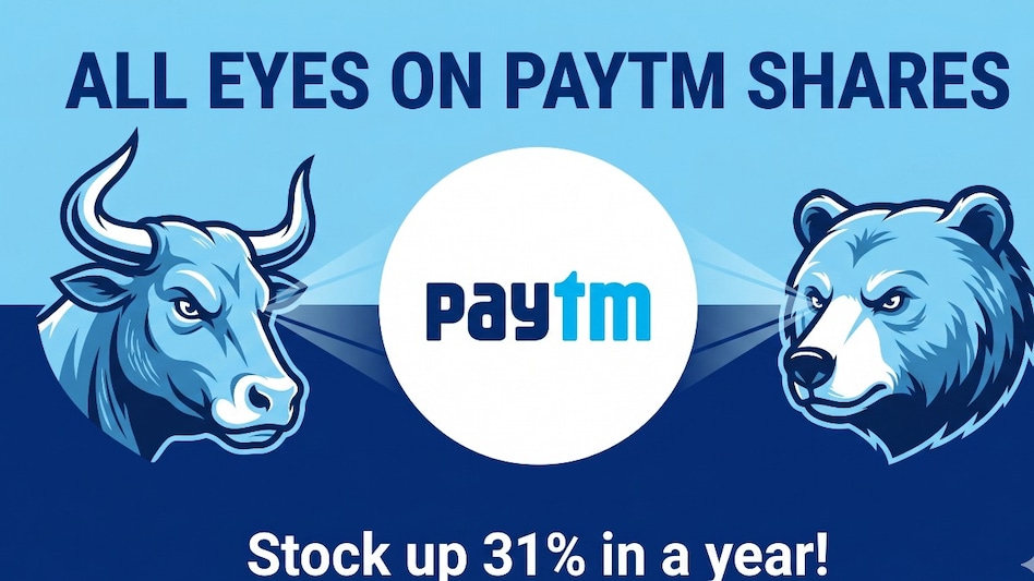 Meanwhile, in the last trading session on Friday, Paytm shares declined 1.10% to close at Rs 1147.10 per share, down from their previous close of Rs 1159.85 per share. (Image: AI generated/ Paytm logo) Meanwhile, in the last trading session on Friday, Paytm shares declined 1.10% to close at Rs 1147.10 per share, down from their previous close of Rs 1159.85 per share. (Image: AI generated/ Paytm logo)