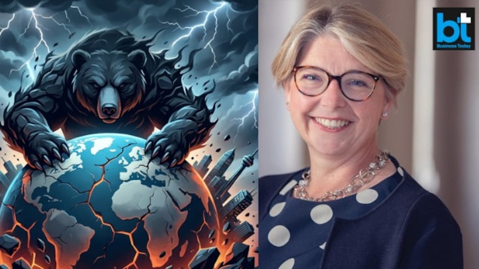 Japan’s Nikkei 225 has crossed the 60,000 mark for the first time. South Korea’s Kospi hit a record high of 6,557.76 on April 23. (Image: Sarah Breeden from Bank of England website / AI collage) Japan’s Nikkei 225 has crossed the 60,000 mark for the first time. South Korea’s Kospi hit a record high of 6,557.76 on April 23. (Image: Sarah Breeden from Bank of England website / AI collage)