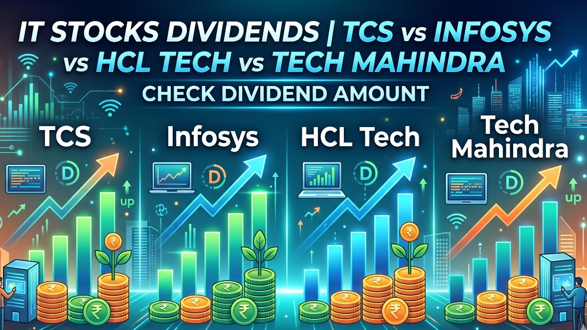 Dividend IT stocks amount: TCS vs Infosys vs HCL vs Tech Mahindra: Who offers highest?