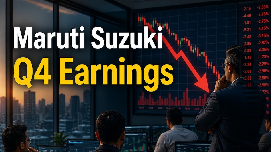 Maruti Suzuki shares fell 2% to Rs 12,953 on BSE. Market cap of the firm slipped to Rs 4.07 lakh crore. Pic source: (AI image for representational purposes) Maruti Suzuki shares fell 2% to Rs 12,953 on BSE. Market cap of the firm slipped to Rs 4.07 lakh crore. Pic source: (AI image for representational purposes)