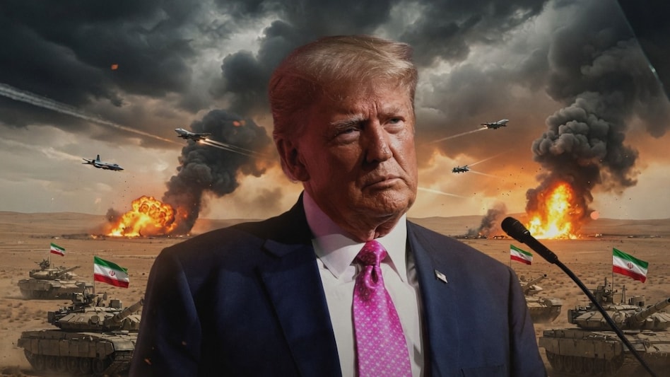 US President Donald Trump said Iran is in a state of collapse US President Donald Trump said Iran is in a state of collapse