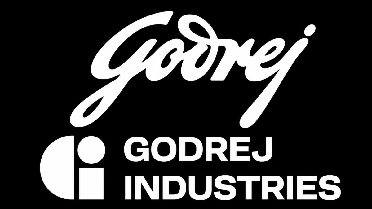 Godrej group's old logo along with the new logo