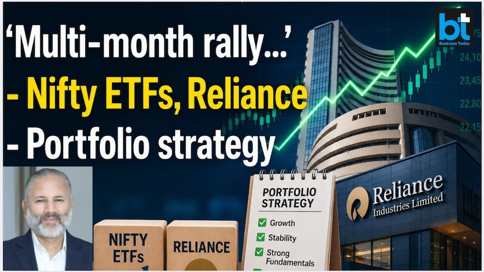 'Multi-month rally...' - Why Nifty ETFs, Reliance lead portfolio strategy of this stock market expert 'Multi-month rally...' - Why Nifty ETFs, Reliance lead portfolio strategy of this stock market expert
