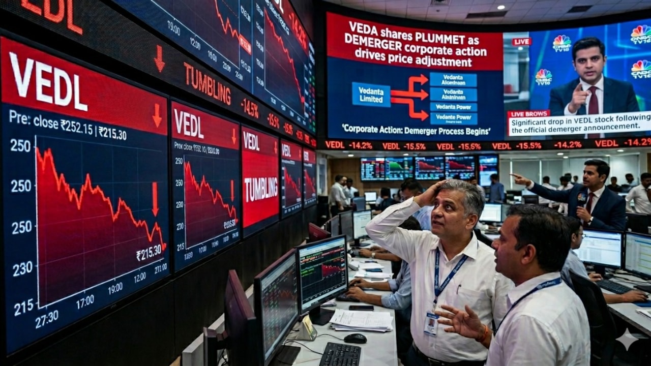 Vedanta demerger: Stock may fall sharply today; here's why