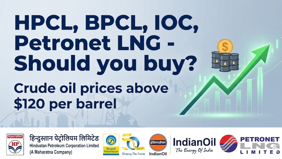 BPCL: PL Capital revised BPCL's target multiple to 1.3x and maintained an ‘Accumulate’ rating with a target price of Rs 332. MOFSL gave the stock a ‘Neutral’ rating with a target of Rs 306. (Image: AI generated / company logos from their websites) BPCL: PL Capital revised BPCL's target multiple to 1.3x and maintained an ‘Accumulate’ rating with a target price of Rs 332. MOFSL gave the stock a ‘Neutral’ rating with a target of Rs 306. (Image: AI generated / company logos from their websites)