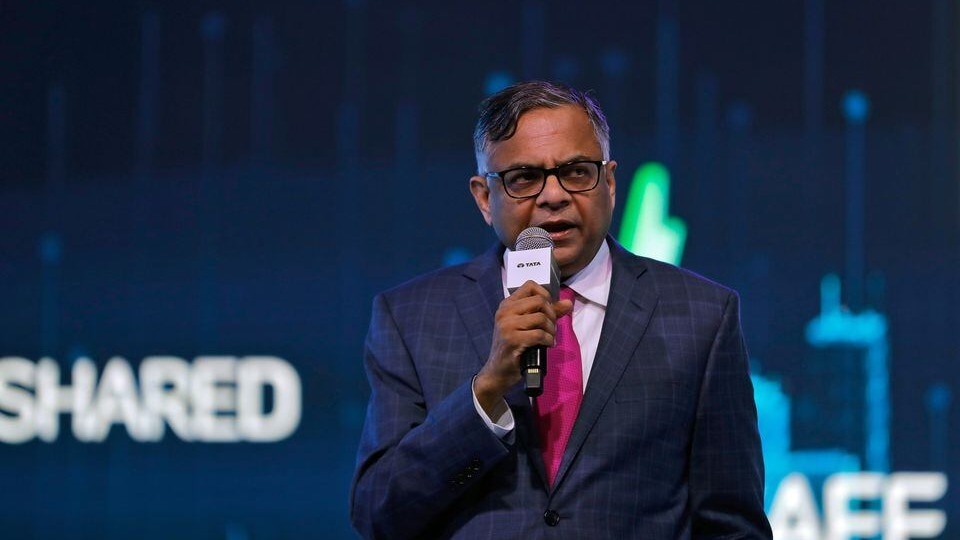 Tata Sons Chairman N Chandrasekaran