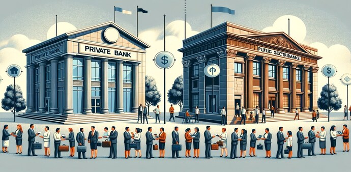 The contrast is clear, while PSU banks, though smaller in size compared to private sector giants, have delivered stronger returns over the past year. The contrast is clear, while PSU banks, though smaller in size compared to private sector giants, have delivered stronger returns over the past year.