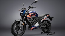 Oben Electric launches Rorr EVO electric motorcycle; check price, range, other features The motorbike is powered by an in-house 9 kW motor paired with a single-stage chain drive, delivering a 0-40 kmph sprint in 3 seconds, and a top speed of 110 km/h.
