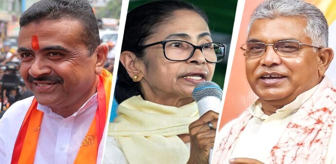Mamata Banerjee is facing a tough contest from Suvendu Adhikari in Bhabanipur Mamata Banerjee is facing a tough contest from Suvendu Adhikari in Bhabanipur