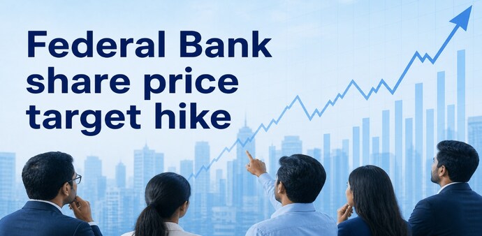 The brokerage raised its EPS estimates by 9%/13% for FY27/FY28, led by higher fee income and lower operating expenditure. Pic source: (AI image for representational purposes) The brokerage raised its EPS estimates by 9%/13% for FY27/FY28, led by higher fee income and lower operating expenditure. Pic source: (AI image for representational purposes)