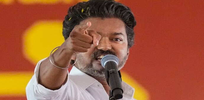 The emergence of TVK in the betting market signals how rapidly Vijay has disrupted Tamil Nadu’s traditional two-party political structure dominated by the DMK and AIADMK for decades. The emergence of TVK in the betting market signals how rapidly Vijay has disrupted Tamil Nadu’s traditional two-party political structure dominated by the DMK and AIADMK for decades.