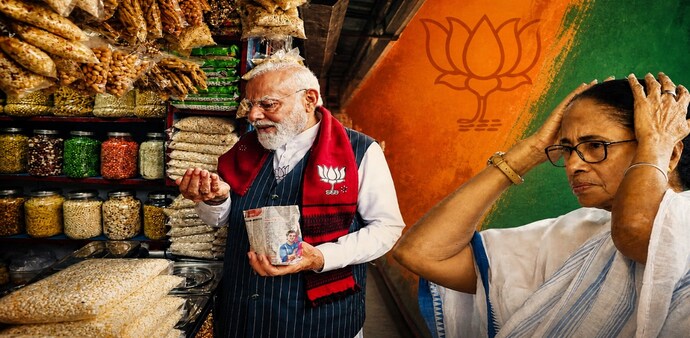 Jhalmuri to juggernaut: BJP leads in all 4 Jhargram seats in setback for Mamata Jhalmuri to juggernaut: BJP leads in all 4 Jhargram seats in setback for Mamata