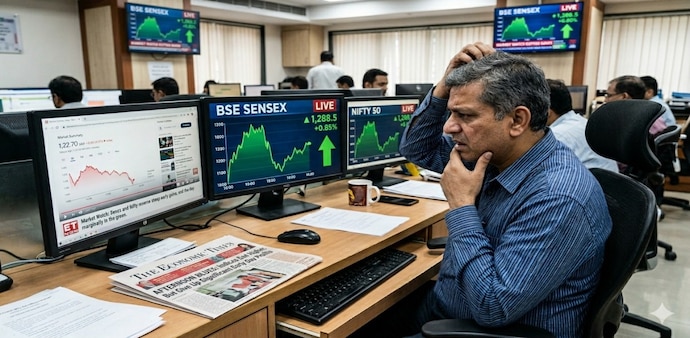 An analyst said the immediate Nifty support is seen at 24,000, followed by the 21-DMA at 23,900. (Pic: AI generated for representational purposes only; Google Gemini AI) An analyst said the immediate Nifty support is seen at 24,000, followed by the 21-DMA at 23,900. (Pic: AI generated for representational purposes only; Google Gemini AI)