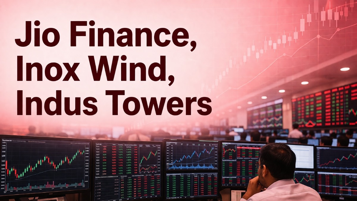 Shukla said Indus Tower stock has seen a bearish engulfing candlestick pattern yesterday. Pic source: (AI image for representational purposes)
