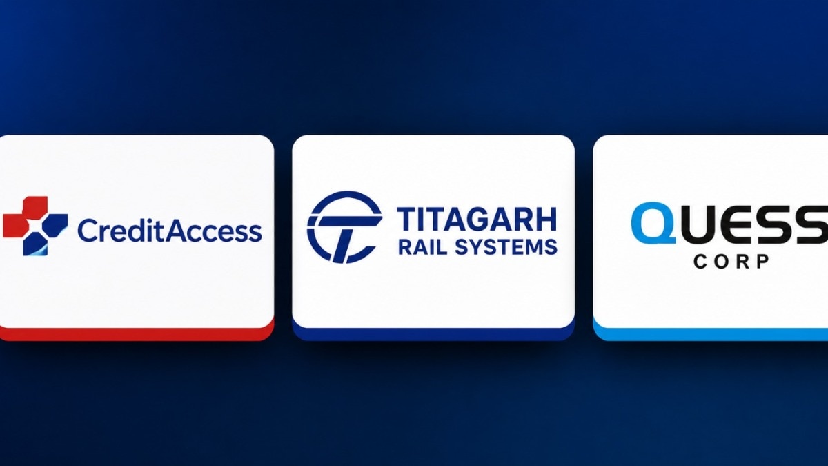 CreditAccess Grameen, Titagarh Rail Systems and Quess Corp witnessed strong buying interest, rising up to 17 per cent during the session. (Pic source: AI generated image for representational purposes)