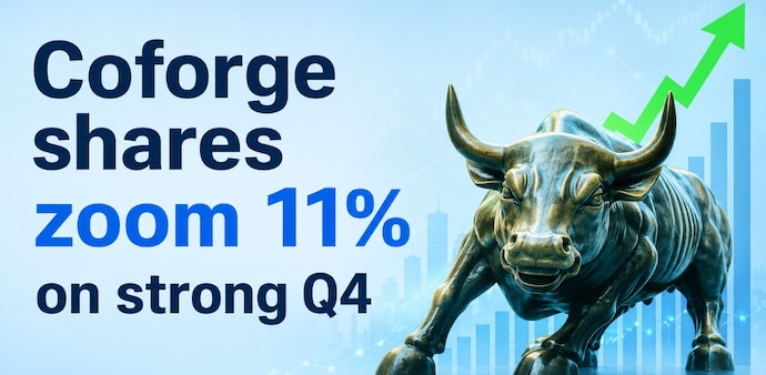 Coforge shares rose 10.77% to Rs 1294.15 today against the previous close of Rs 1168.30. Pic source: (AI image for representational purposes) Coforge shares rose 10.77% to Rs 1294.15 today against the previous close of Rs 1168.30. Pic source: (AI image for representational purposes)
