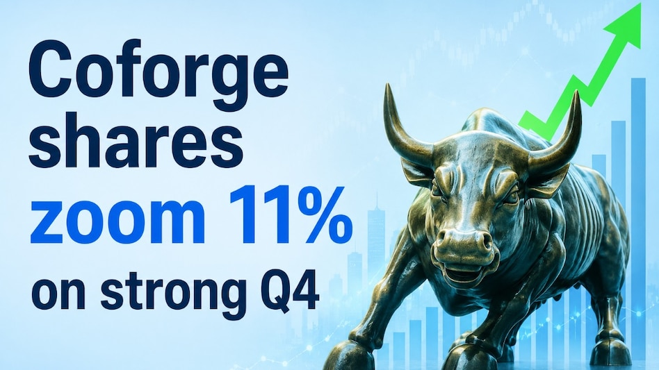 Coforge shares rose 10.77% to Rs 1294.15 today against the previous close of Rs 1168.30. Pic source: (AI image for representational purposes) Coforge shares rose 10.77% to Rs 1294.15 today against the previous close of Rs 1168.30. Pic source: (AI image for representational purposes)