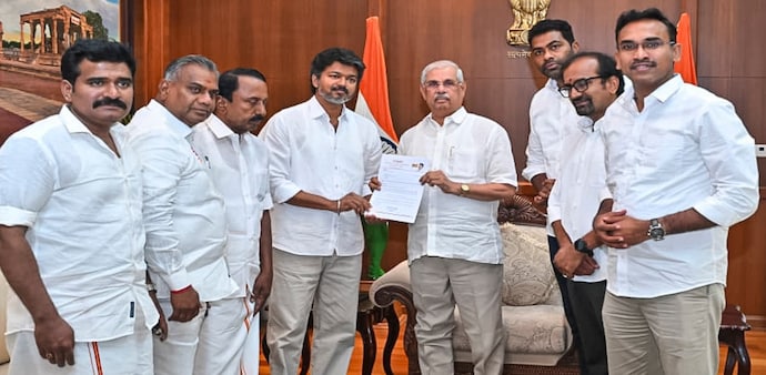 No oath yet: Governor seeks proof of majority from Vijay-led TVK No oath yet: Governor seeks proof of majority from Vijay-led TVK
