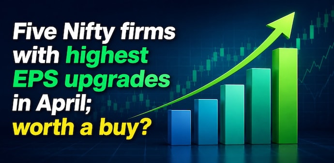 EPS upgrades were seen in JSW Steel (up 4.8 per cent), Hindalco (up 3.9 per cent), Shriram Finance (up 3.5 per cent) and Nestle India (up 3.2 per cent). EPS upgrades were seen in JSW Steel (up 4.8 per cent), Hindalco (up 3.9 per cent), Shriram Finance (up 3.5 per cent) and Nestle India (up 3.2 per cent).