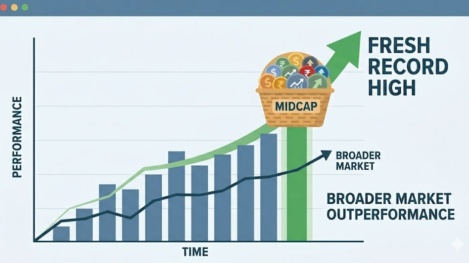 The Nifty Midcap index registered strong gains for the second consecutive session. (Pic source: AI generated image for representational purposes) The Nifty Midcap index registered strong gains for the second consecutive session. (Pic source: AI generated image for representational purposes)