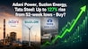 Adani Power, Suzlon Energy, Tata Steel: Up to 127% rise from 52-week lows - Buy? Tata Steel Ltd, AU Small Finance Bank Ltd and Suzlon Energy Ltd are some other BSE100 stocks delivering solid returns from their one-year lows. (Pic: AI generated for representational purposes only; ChatGPT).