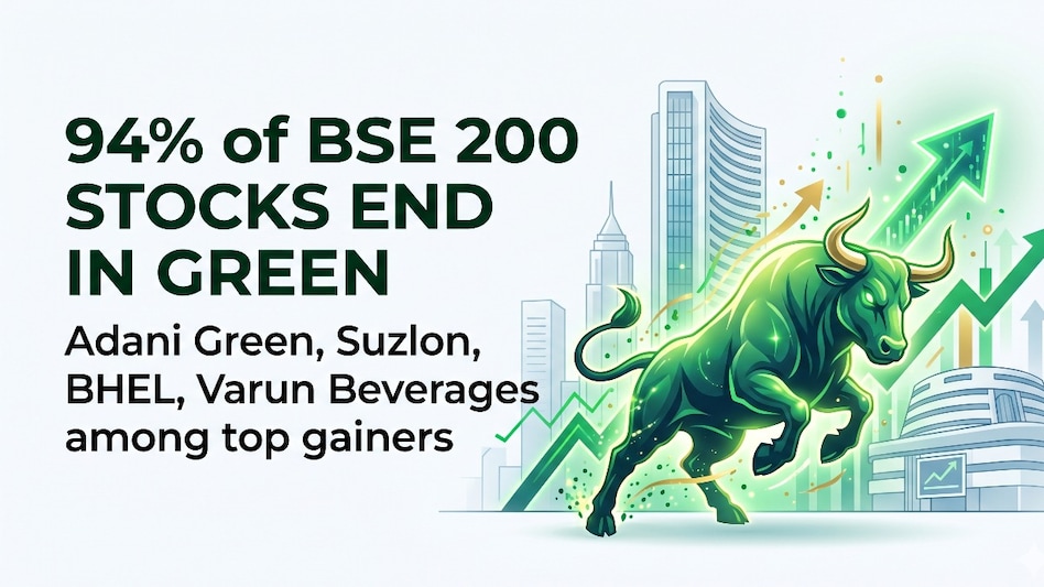 According to MOFSL note, other top movers in the list of the highest gainers included Adani Energy Solutions Ltd and Bharat Heavy Electricals Ltd (BHEL), both climbing 44%. (Image: AI generated for representational purpose only) According to MOFSL note, other top movers in the list of the highest gainers included Adani Energy Solutions Ltd and Bharat Heavy Electricals Ltd (BHEL), both climbing 44%. (Image: AI generated for representational purpose only)