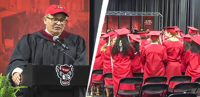 Anil Kochhar pays off student debt at North Carolina State University's Wilson College of Textiles Anil Kochhar pays off student debt at North Carolina State University's Wilson College of Textiles