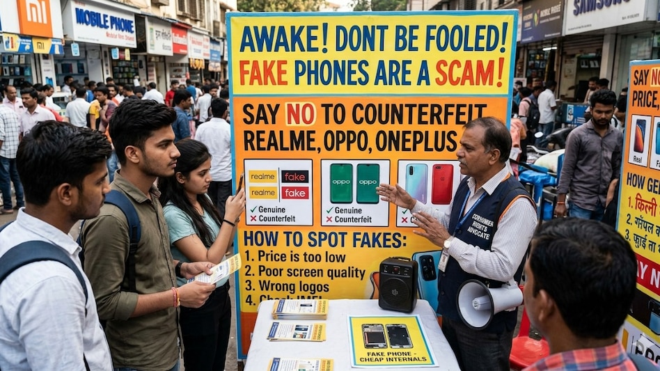Delhi Police Uncover Major Counterfeit Smartphone Operation