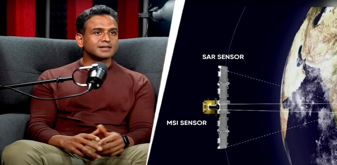 Nithin Kamath hails Indian startup behind world’s first commercial OptoSAR satellite Nithin Kamath hails Indian startup behind world’s first commercial OptoSAR satellite