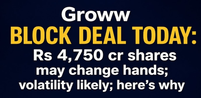 Groww shares being sold would account for 4.3% of the total outstanding equity, with the deals set to be executed at an 8.5% discount to the NSE's Monday closing price. (Pic: AI generated for representational purposes only) Groww shares being sold would account for 4.3% of the total outstanding equity, with the deals set to be executed at an 8.5% discount to the NSE's Monday closing price. (Pic: AI generated for representational purposes only)
