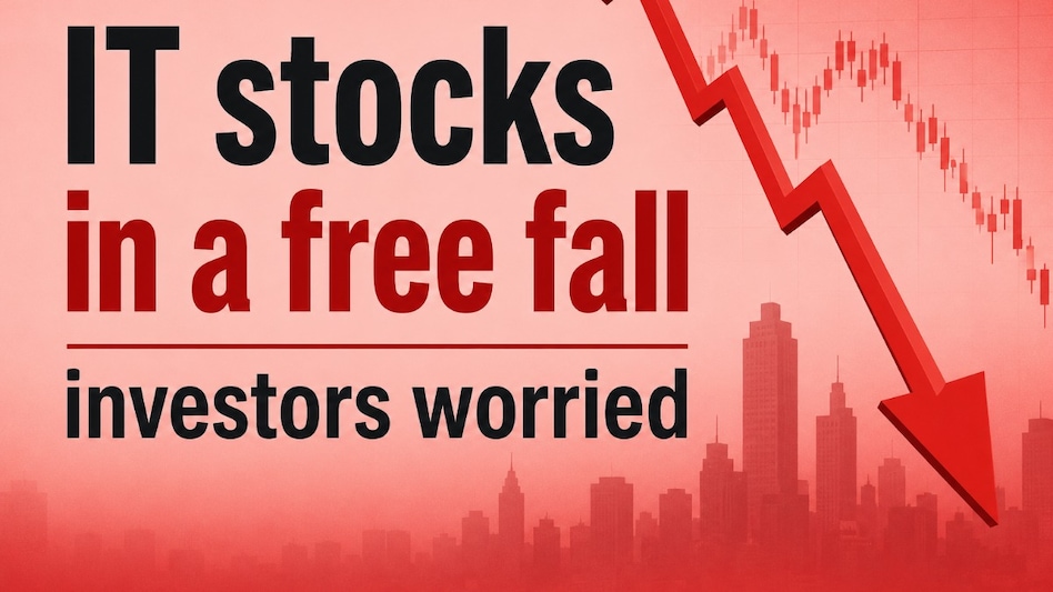 TCS, Infosys, Tech Mahindra, HCL Tech and Wipro were the top Nifty losers, falling up to 4.51%. Pic source: (AI image for representational purposes) TCS, Infosys, Tech Mahindra, HCL Tech and Wipro were the top Nifty losers, falling up to 4.51%. Pic source: (AI image for representational purposes)