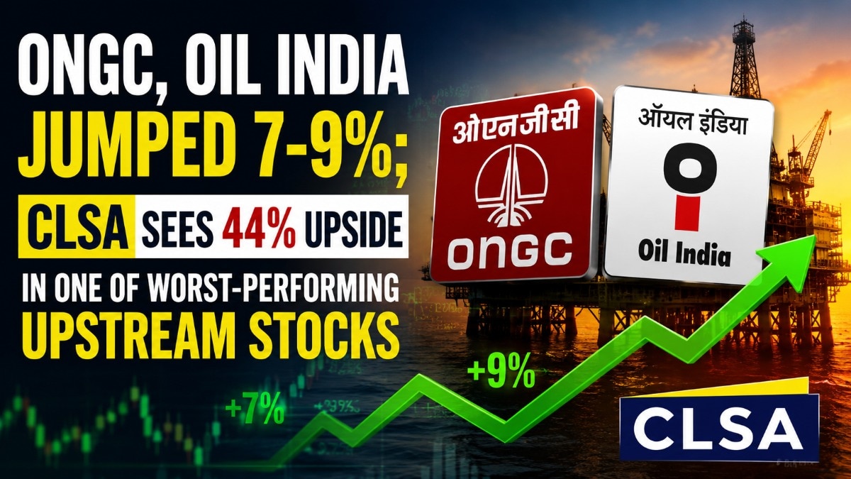 Oil India shares rose 9.24 per cent to hit a high of Rs 498.75 on BSE. The ONGC stock rose 6.74 per cent to hit a high of Rs 299.90 apiece. (Pic: AI generated for representational purposes only)