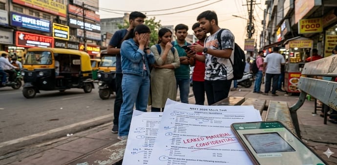 NEET-UG 2026 paper leak row: Congress attacks BJP as NTA says exam held under full security NEET-UG 2026 paper leak row: Congress attacks BJP as NTA says exam held under full security