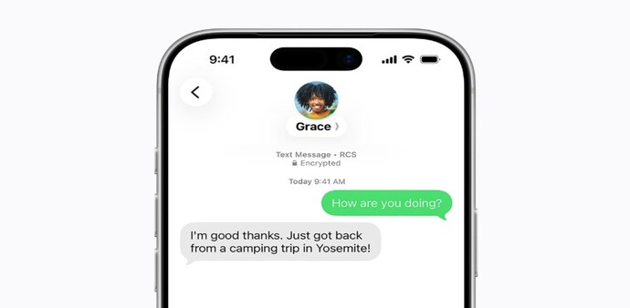 End-to-end encrypted RCS chats. End-to-end encrypted RCS chats.