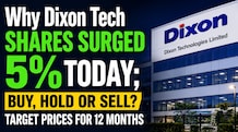 Why Dixon Tech shares surged 5% today; buy, hold or sell? Target prices for 12 months Dixon Tech's Q4 print held no significant surprise, said JM Financial, even as it said adjusted profit was 5 per cent ahead of its estimates. (Pic: AI generated for representational purposes only; ChatGPT)