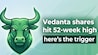 Vedanta shares extend winning streak to 4th day, hit 52-week high; what’s driving the rally? The stock extended the optimism from the previous session, where it settled nearly 6% higher at Rs 323.10 apiece. (Image: AI generated for representational purpose only)