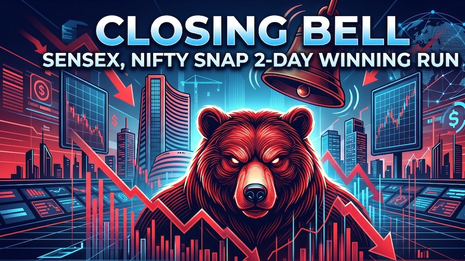 At close, the Sensex declined 160.73 points, or 0.21 per cent, to close at 75,237.99, while the Nifty slipped 46.10 points, or 0.19 per cent, to settle at 23,643.50. (Image: AI generated for representational purpose only) At close, the Sensex declined 160.73 points, or 0.21 per cent, to close at 75,237.99, while the Nifty slipped 46.10 points, or 0.19 per cent, to settle at 23,643.50. (Image: AI generated for representational purpose only)