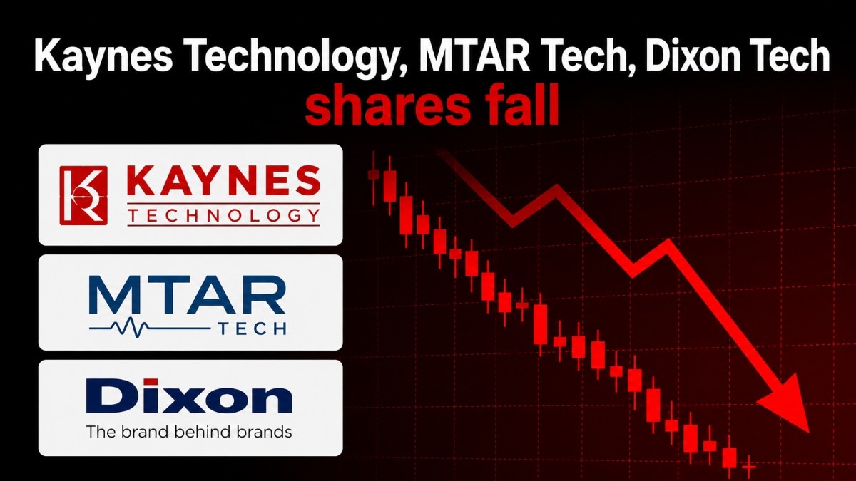 Technically, shares of Kaynes Technology, MTAR Tech and Dixon Tech appeared 'bearish' on charts. (Pic source: AI generated image for representational purposes)