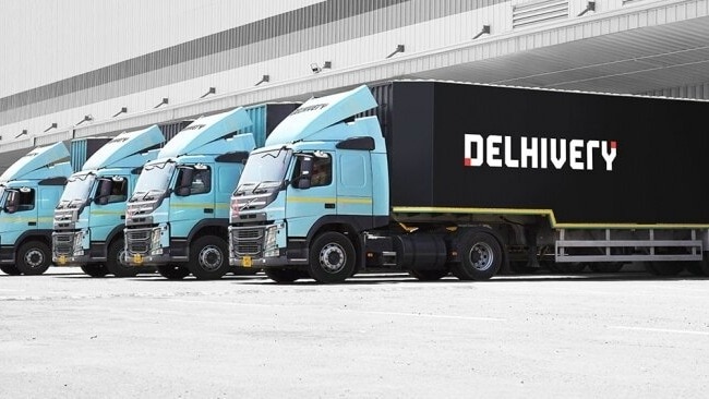 Shares of Delhivery are trading lower than the 5 day, 10 day, 20 day, 30 day but higher than the 50 day, 100 day, 150 day and 200 day moving averages.   