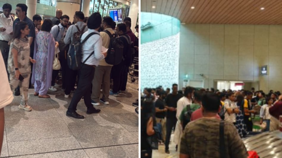 Social media quickly filled with posts from stranded passengers describing scenes of confusion inside parked aircraft. Social media quickly filled with posts from stranded passengers describing scenes of confusion inside parked aircraft.
