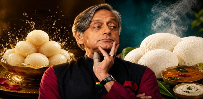 The Congress MP then launched into a detailed explanation of why the two foods could not possibly be compared. The Congress MP then launched into a detailed explanation of why the two foods could not possibly be compared.