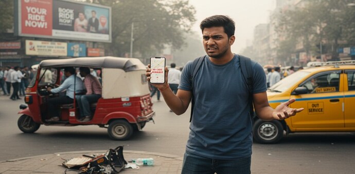 The unions said fares for city taxis in the Delhi-NCR region have not been revised for the last 15 years, even as fuel costs have risen sharply. The unions said fares for city taxis in the Delhi-NCR region have not been revised for the last 15 years, even as fuel costs have risen sharply.