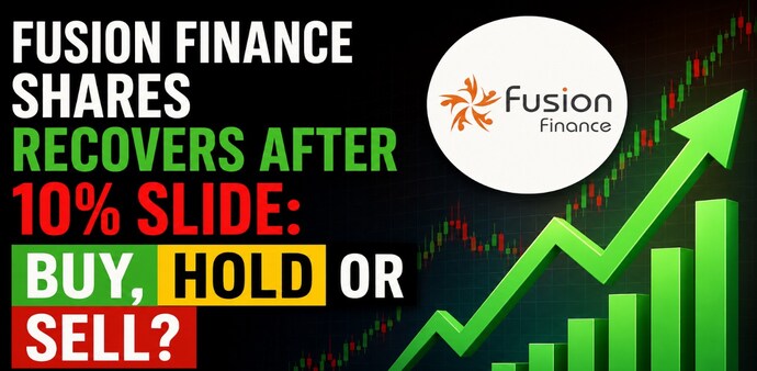 Fusion Finance share price target: MOFSL suggested a target of Rs 235, noting that FY27 AUM target of Rs 10,000 crore is intact. (Pic: AI generated for representational purposes only) Fusion Finance share price target: MOFSL suggested a target of Rs 235, noting that FY27 AUM target of Rs 10,000 crore is intact. (Pic: AI generated for representational purposes only)