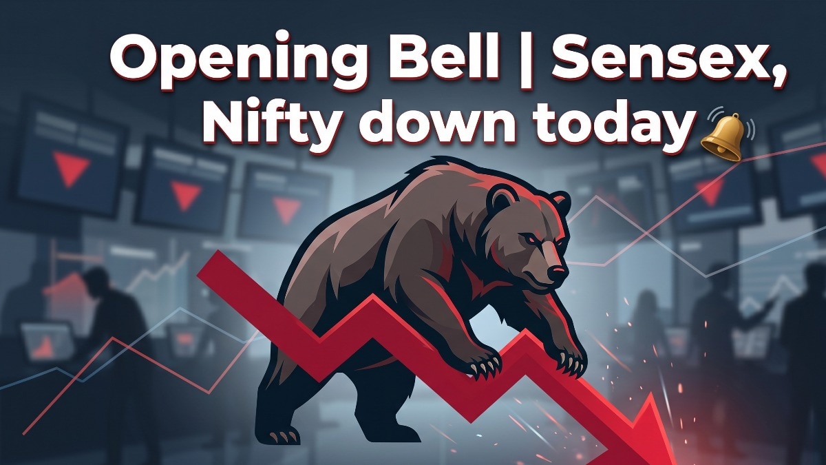 BT Opening Bell | Sensex plunges 671 pts, Nifty below 23,400; Tata Steel, BEL lead losers
