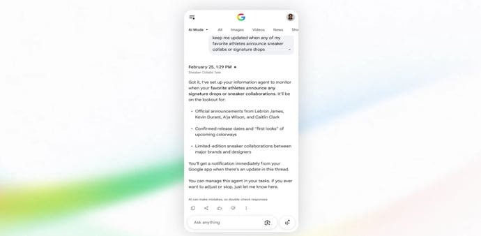 Google is bringing Gemini 3.5 Flash capabilities to Search and AI Mode as a default AI mode Google is bringing Gemini 3.5 Flash capabilities to Search and AI Mode as a default AI mode