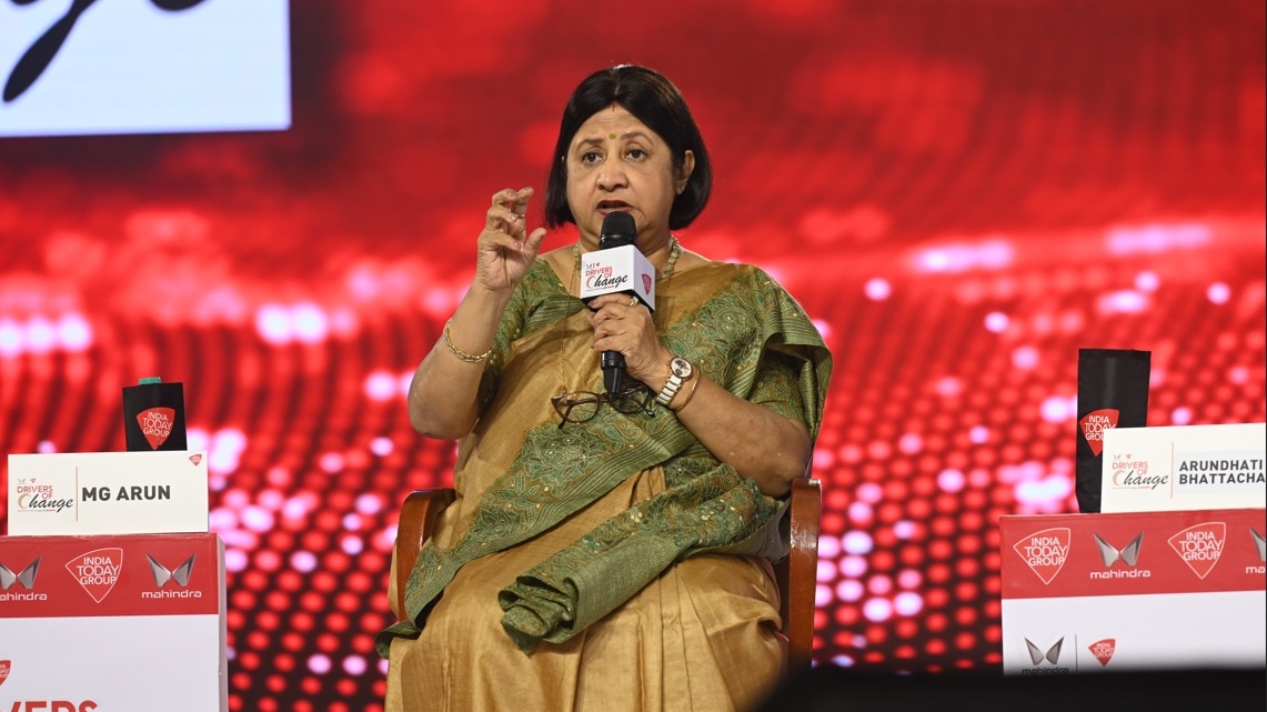 Arundhati Bhattacharya, President and CEO, Salesforce South Asia, speaks on India’s AI moment